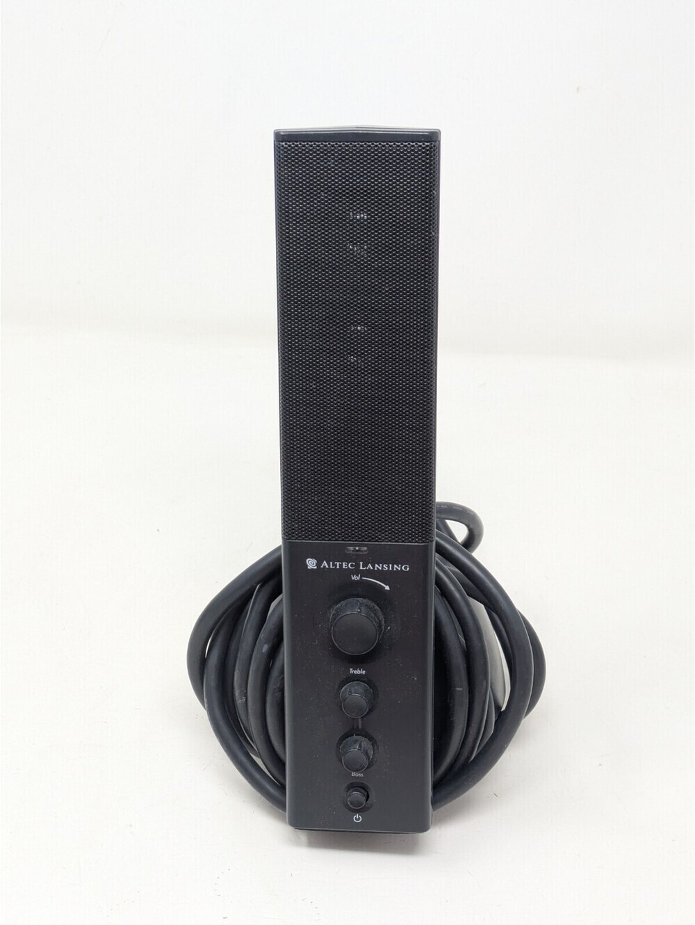 Altec Lansing Black VS4121 Right Replacement Speaker *Right Only w/ Audio Cable